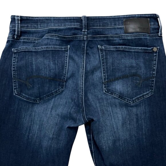 Mavi Jeans Mens Size 34x32 Denim Marcus Slim Straight 5-Pockets Stretch Blue - Picture 4 of 8